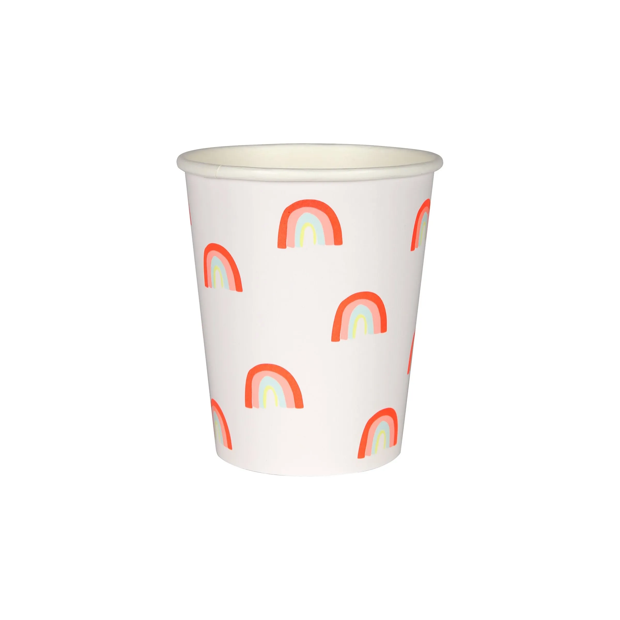 Neon Rainbow Party Cups (x 12)>Meri Meri Outlet