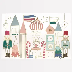 Nutcracker Coloring Placemats (x 8)>Meri Meri Clearance