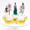 Nutcracker Cupcake Kit (x 24 toppers)>Meri Meri Outlet
