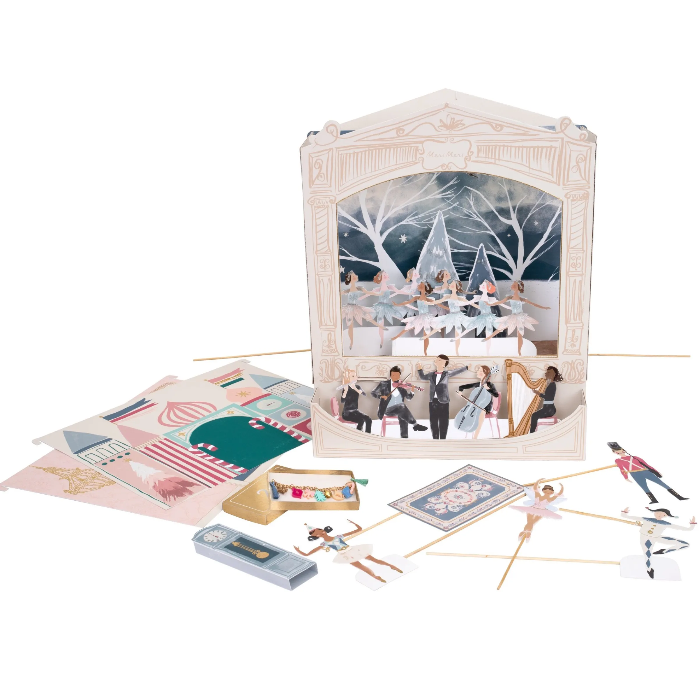 Nutcracker Theater Advent Calendar>Meri Meri Best