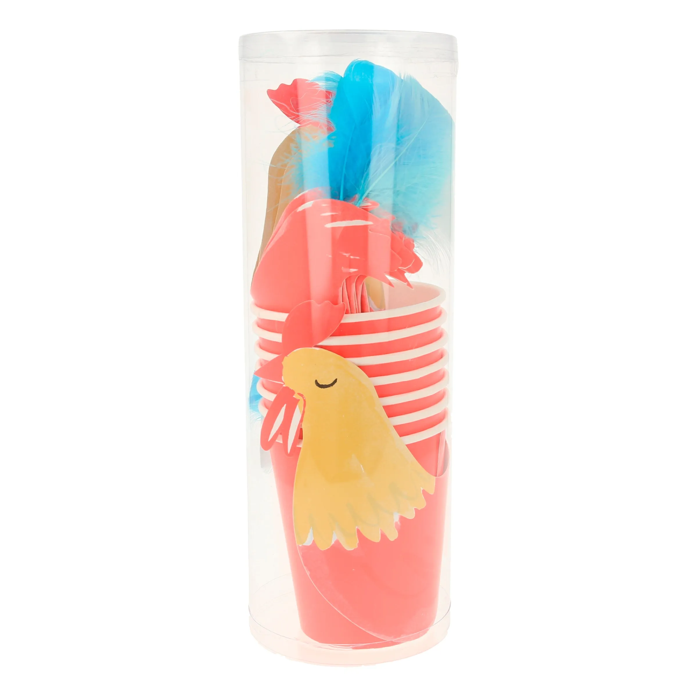 On The Farm Rooster Party Cups (x 8)>Meri Meri Best