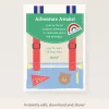 Outdoor Adventures Download & Print Invitation>Meri Meri Clearance