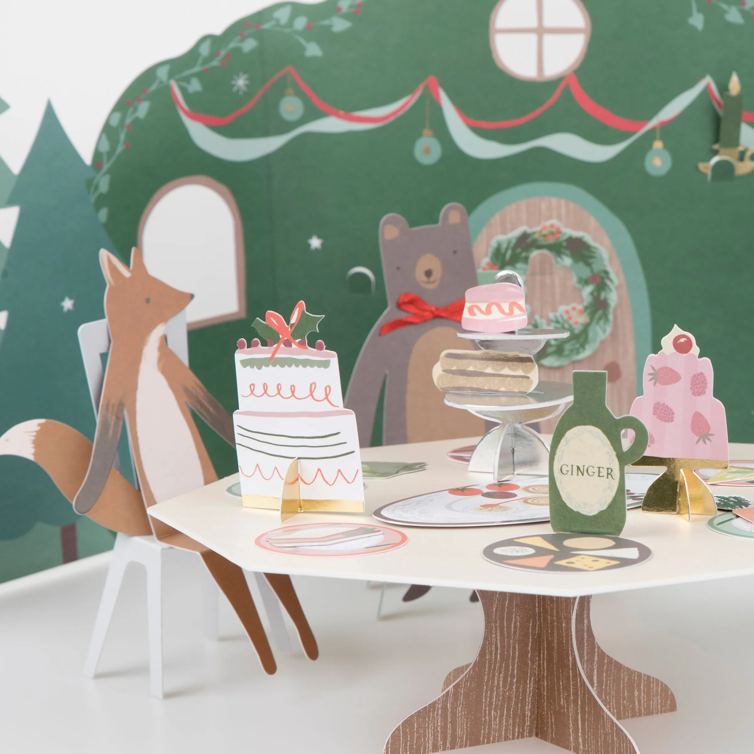 Owl's Party Paper Play Advent Calendar>Meri Meri Hot