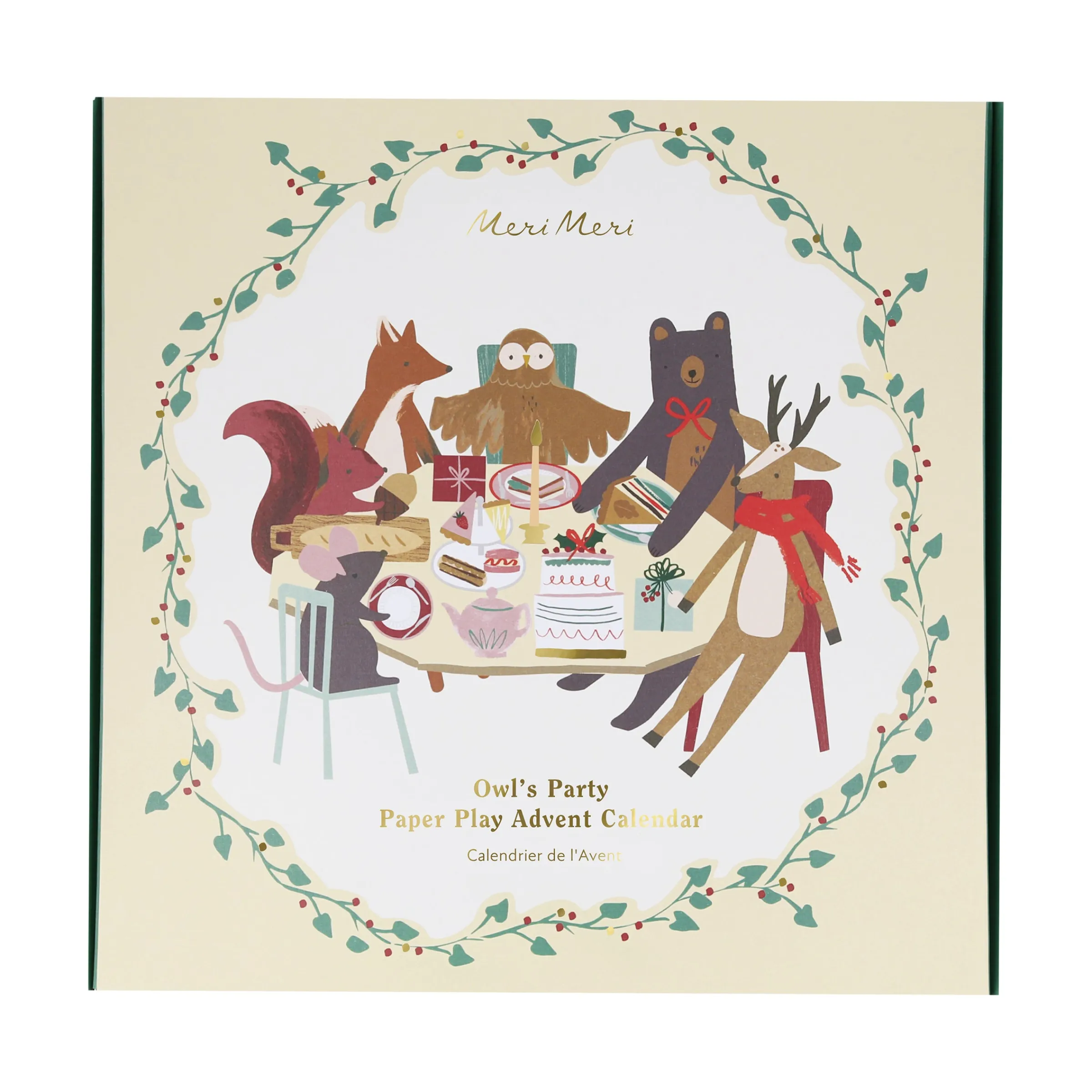 Owl's Party Paper Play Advent Calendar>Meri Meri Hot