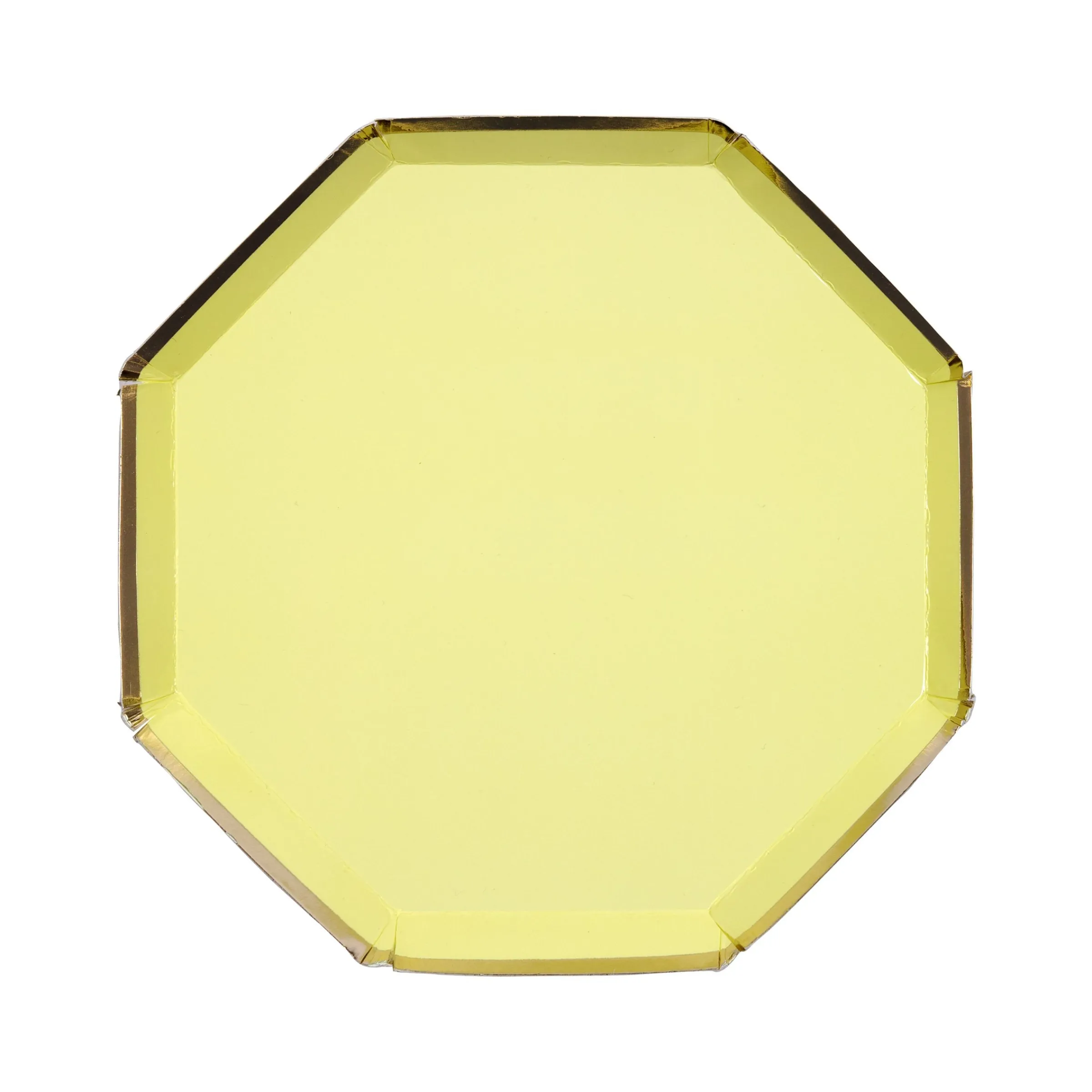 Pale Yellow Side Plates (x 8)>Meri Meri Discount