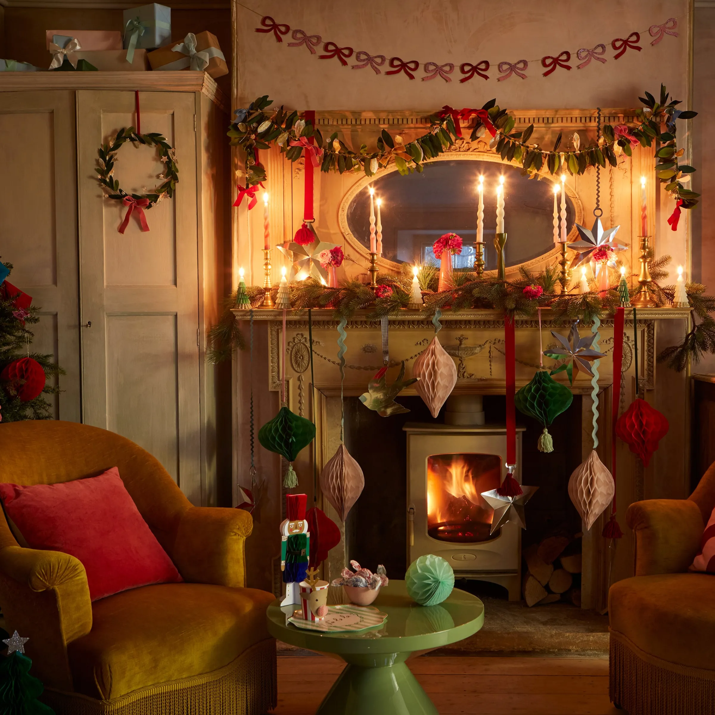 Paper Festive Foliage Garland>Meri Meri Online