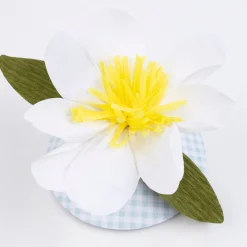 Paper Flower Hats (x 6)><noscript><img width=