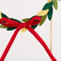 Paper Wreath Cake Topper><noscript><img width=