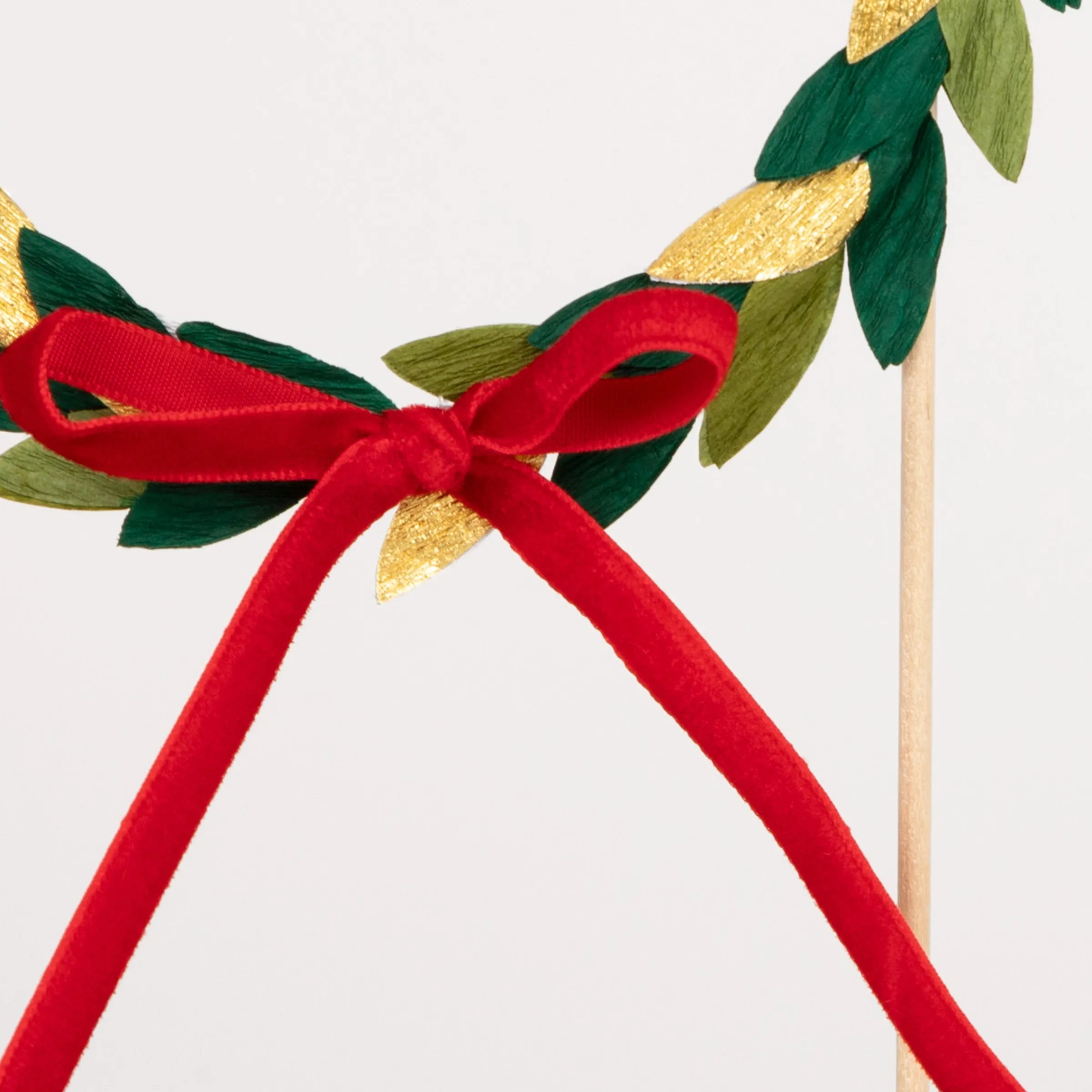 Paper Wreath Cake Topper>Meri Meri Outlet