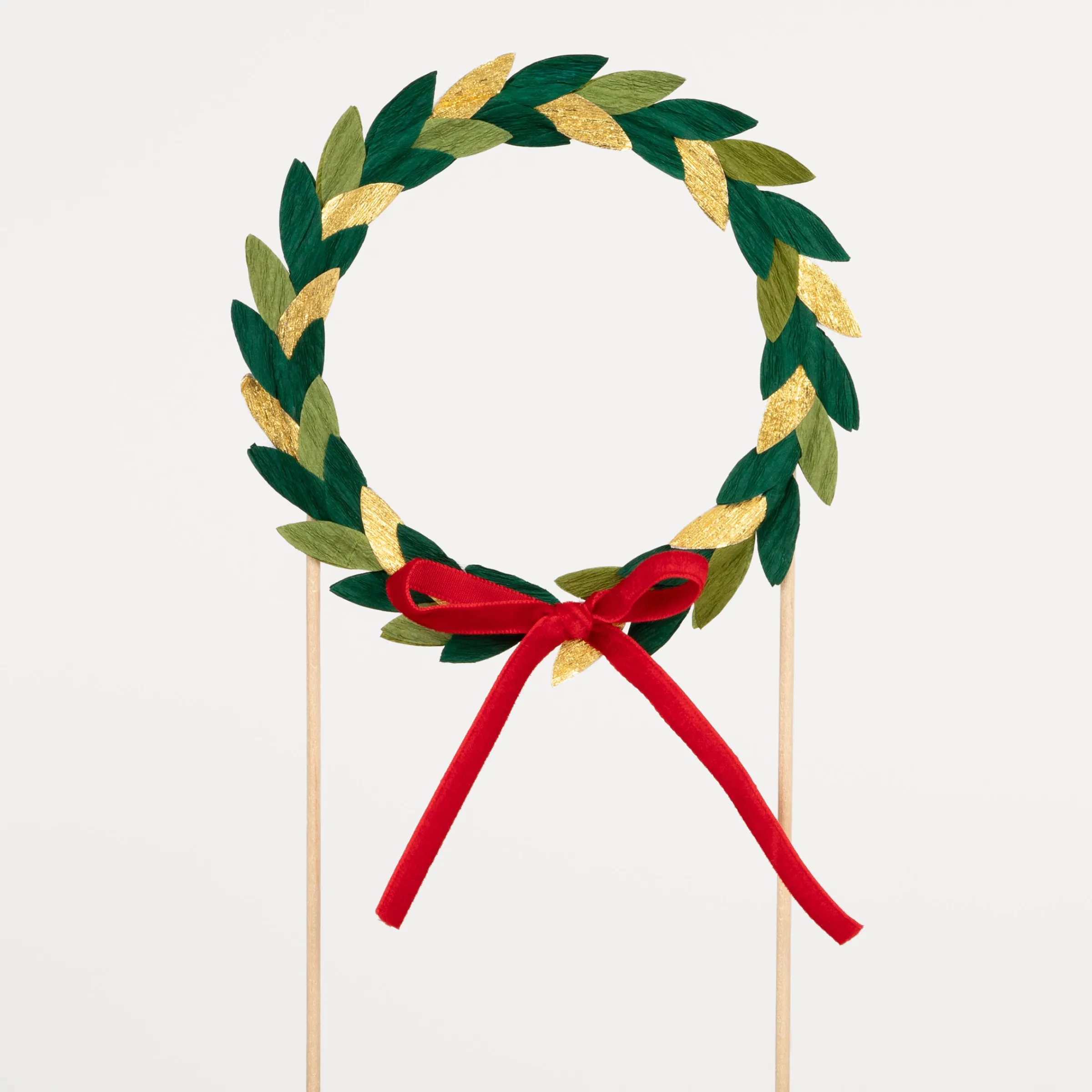 Paper Wreath Cake Topper>Meri Meri Outlet