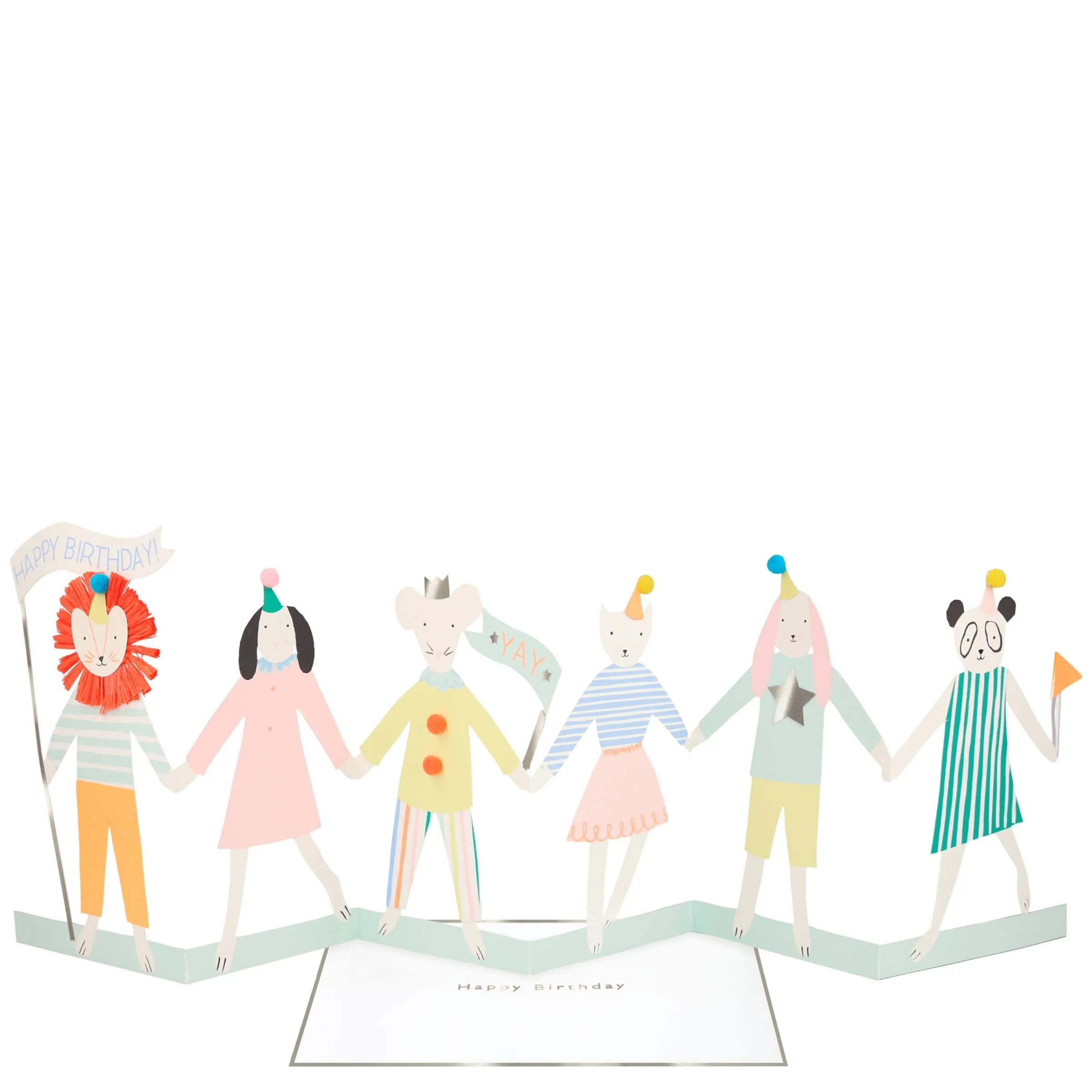 Party Animal Birthday Card>Meri Meri Online