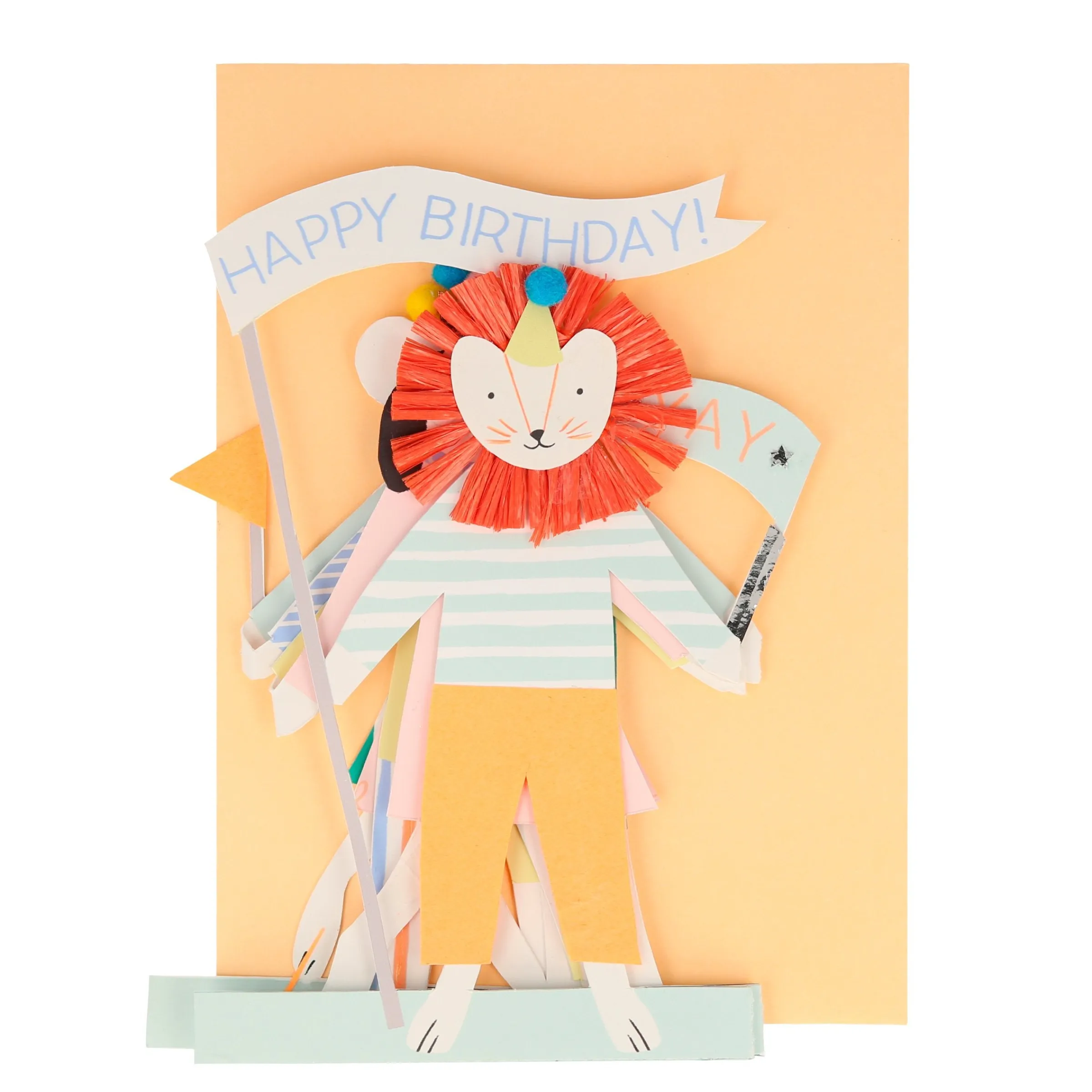 Party Animal Birthday Card>Meri Meri Online