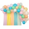 Pastel Balloon & Streamer Garland (x 50 balloons)>Meri Meri New