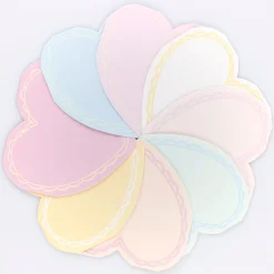 Pastel Heart Small Napkins (x 16)>Meri Meri New