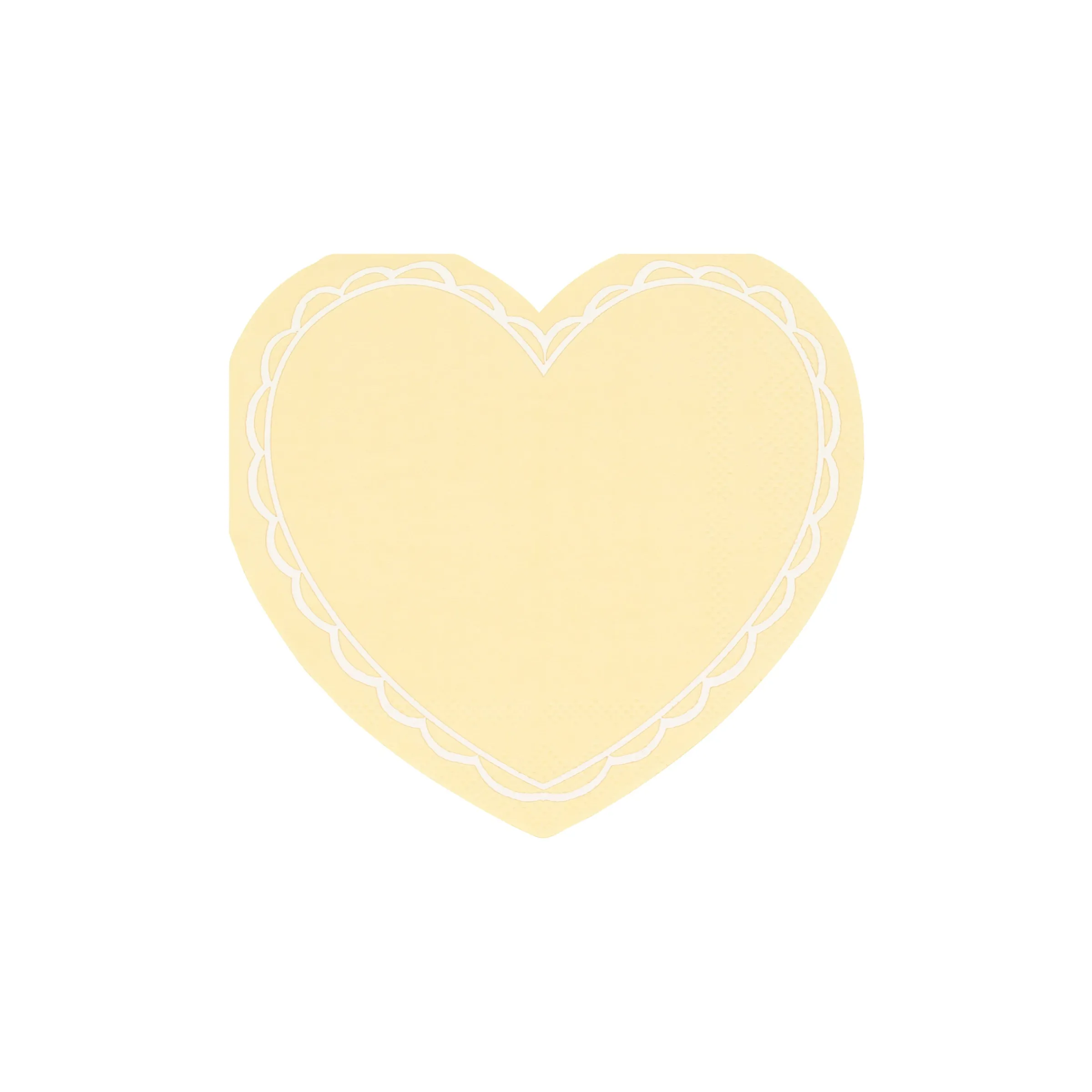 Pastel Heart Small Napkins (x 16)>Meri Meri New