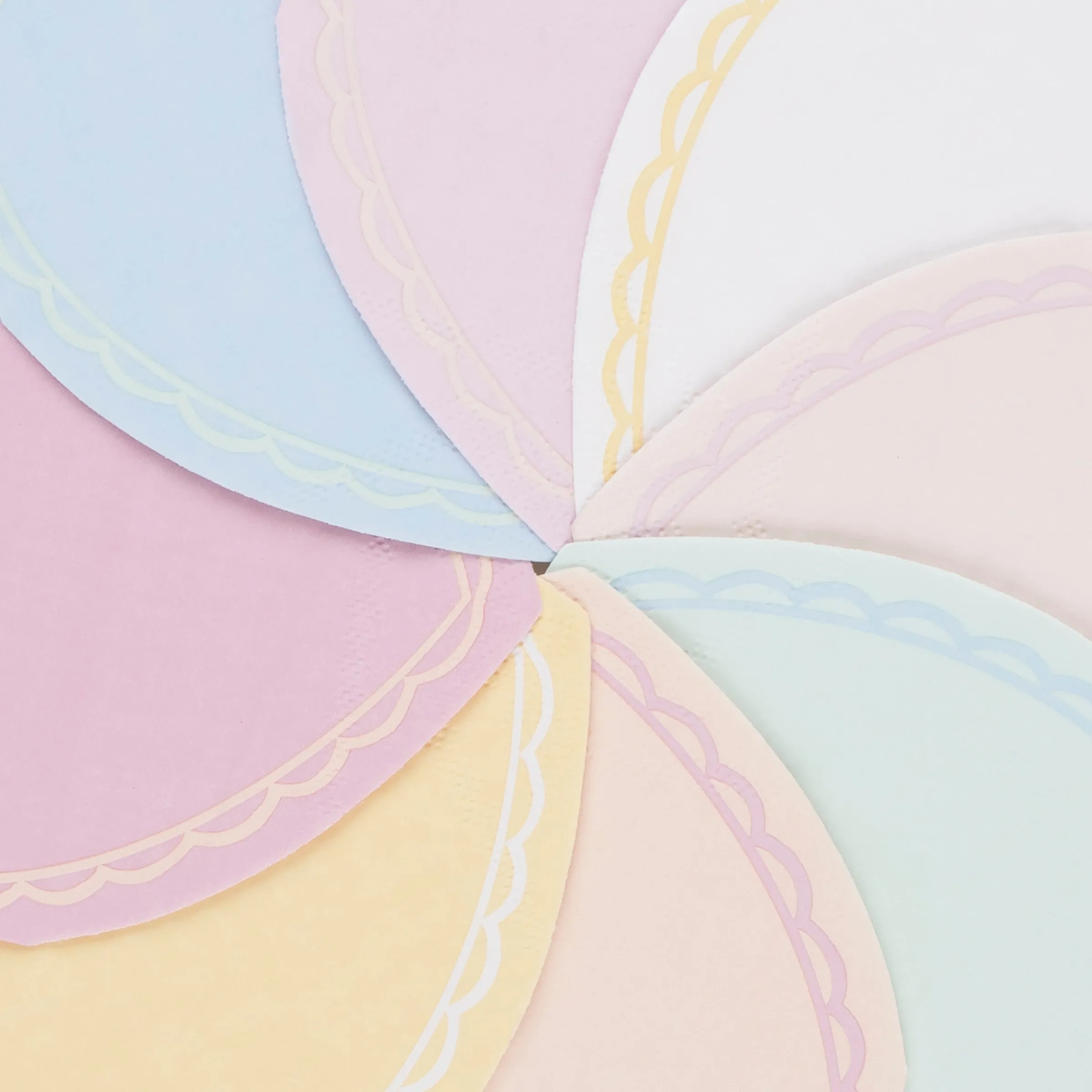 Pastel Heart Small Napkins (x 16)>Meri Meri New
