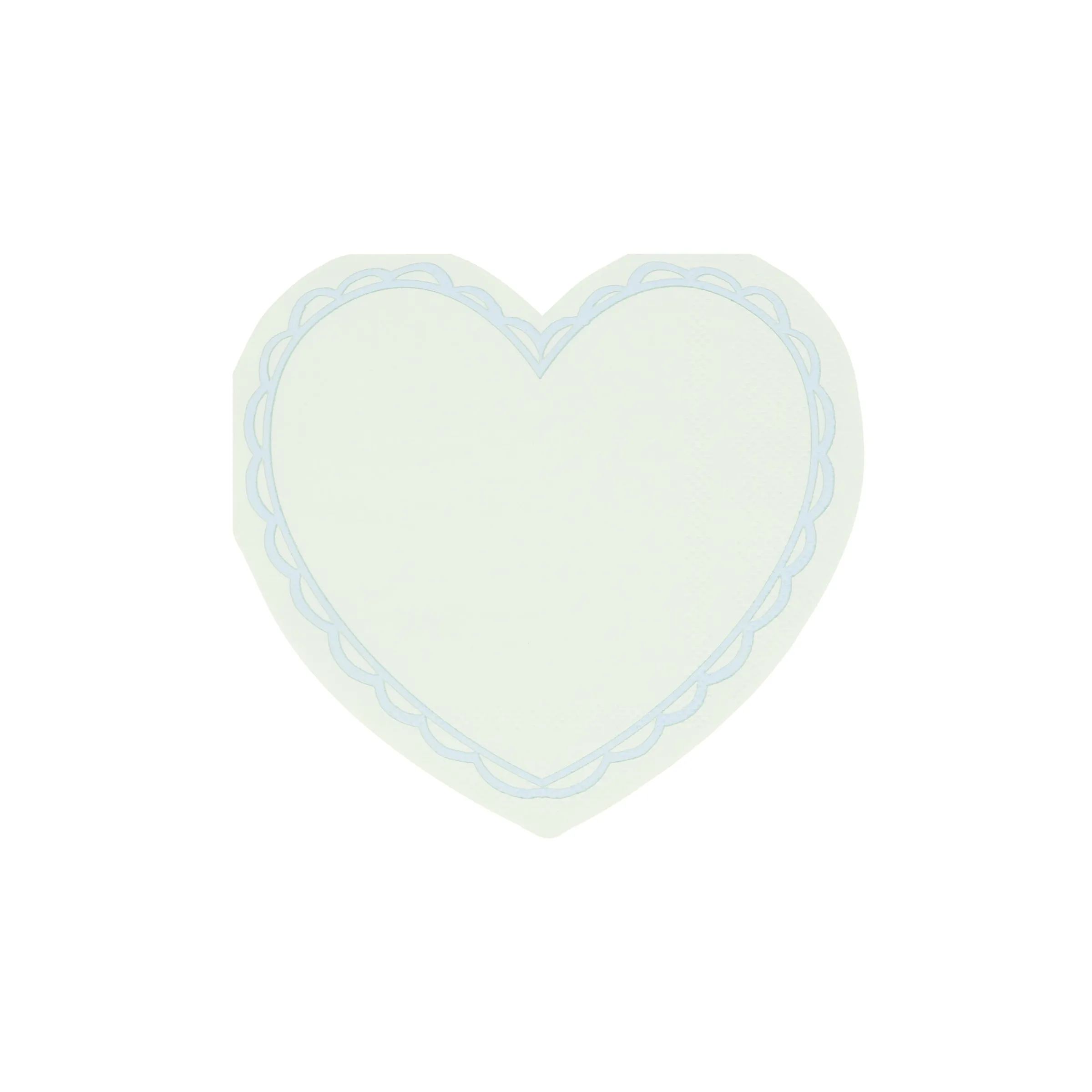 Pastel Heart Small Napkins (x 16)>Meri Meri New