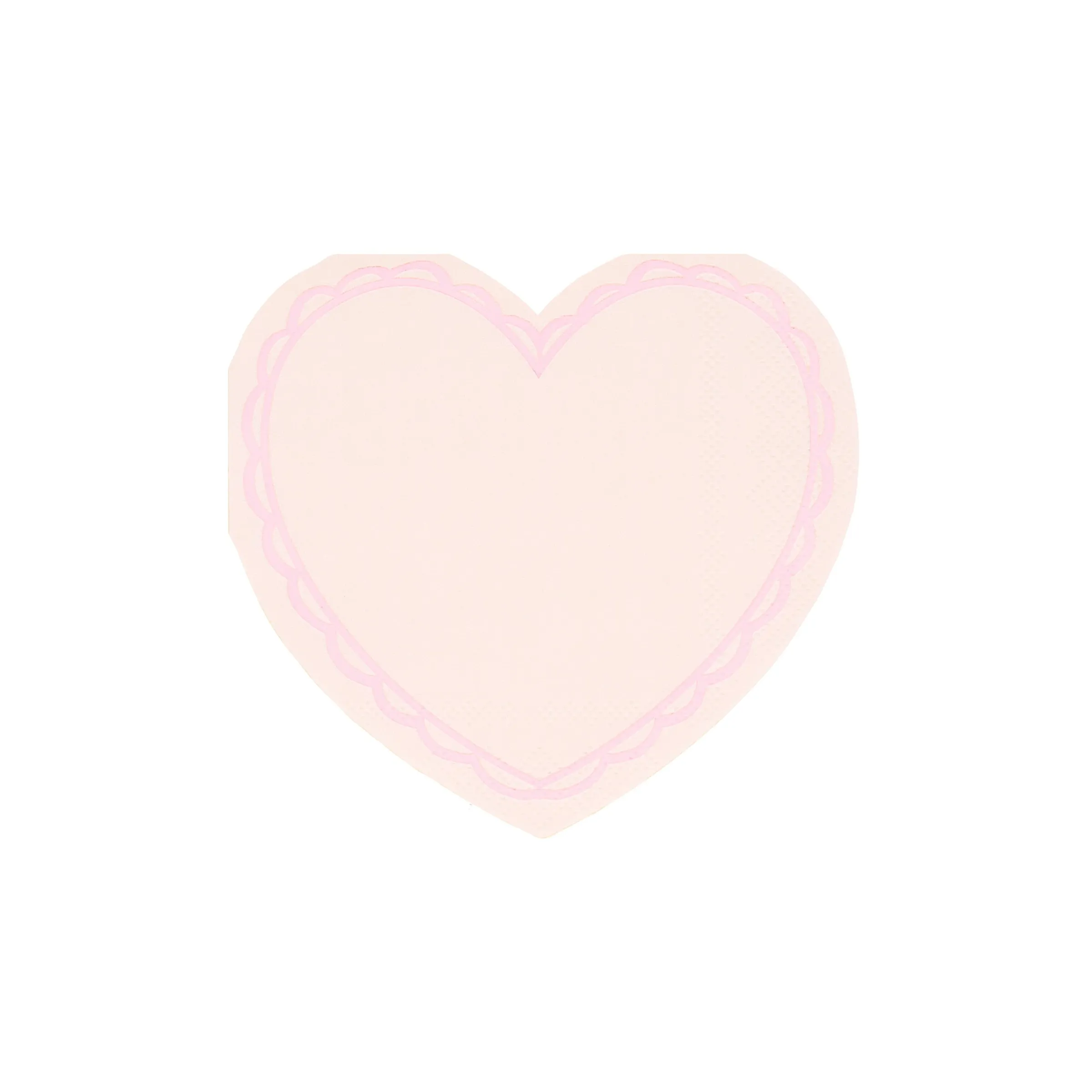 Pastel Heart Small Napkins (x 16)>Meri Meri New