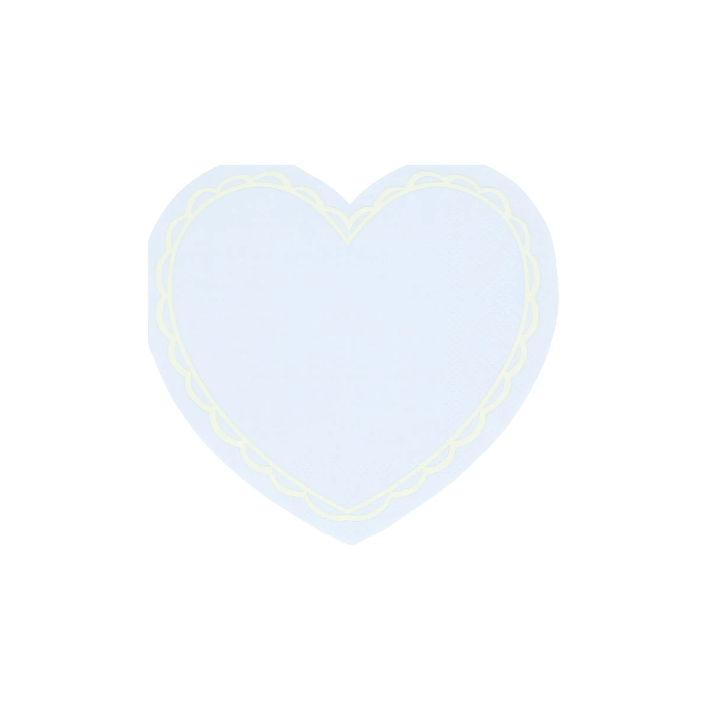 Pastel Heart Small Napkins (x 16)>Meri Meri New