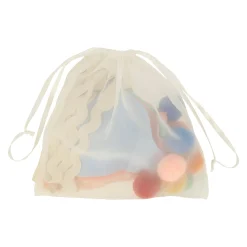 Pastel Pompom Flag Garland><noscript><img width=