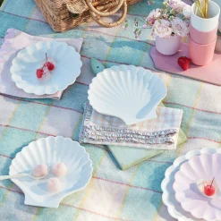 Pastel Ricrac Fabric Napkins (x 4)><noscript><img width=
