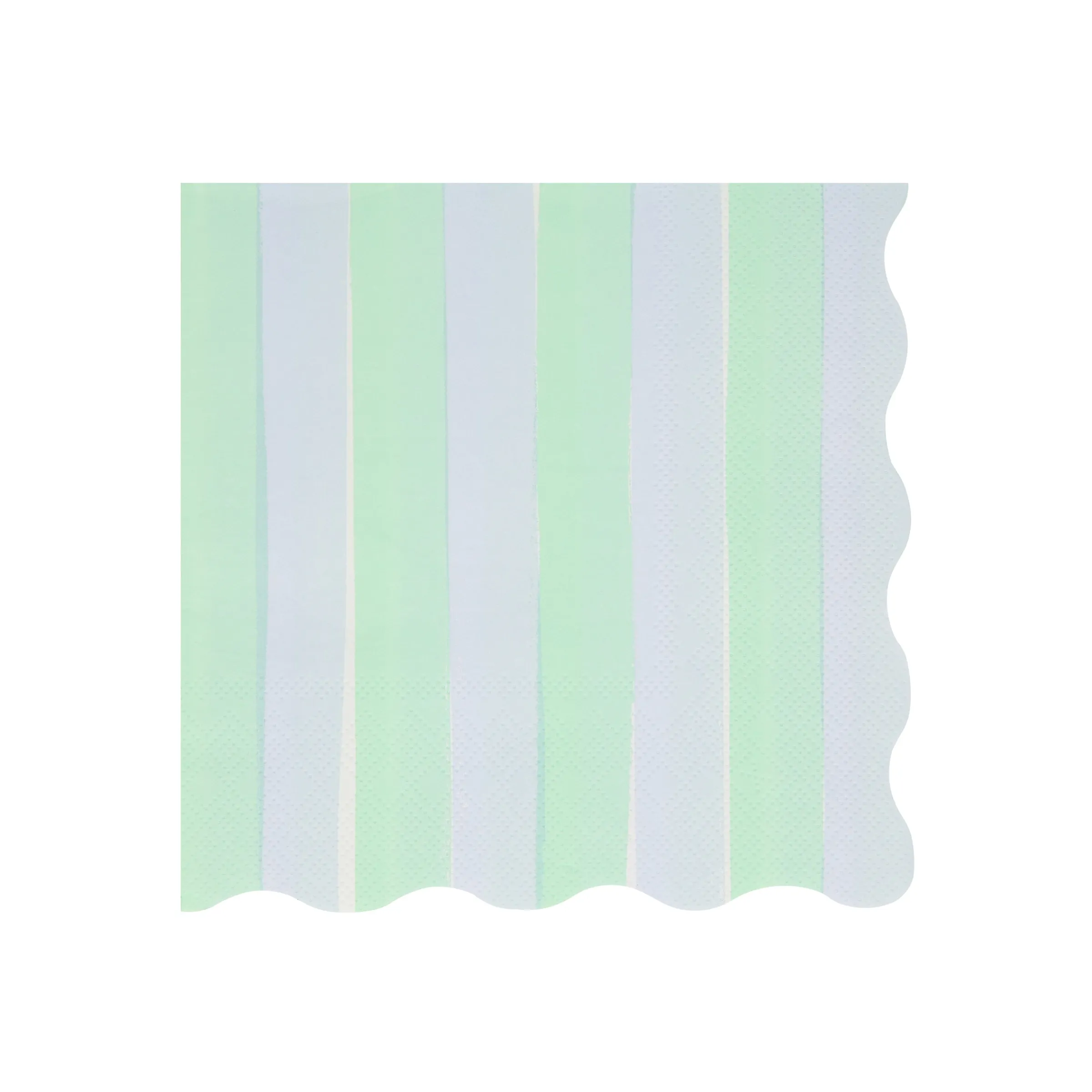 Pastel Stripe Large Napkins (x 16)>Meri Meri Discount