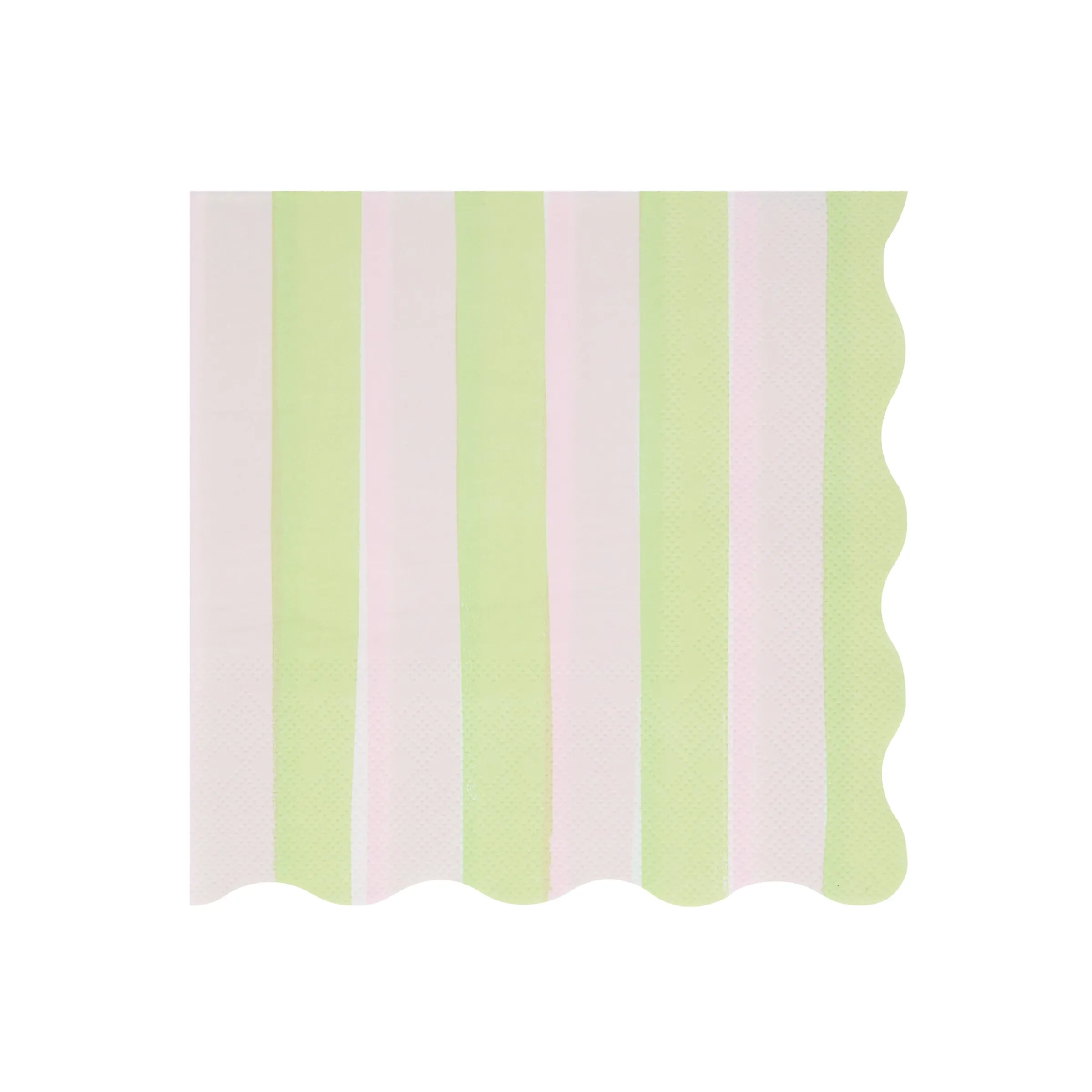 Pastel Stripe Large Napkins (x 16)>Meri Meri Discount