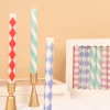 Patterned Table Candles (x 12)>Meri Meri Fashion