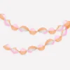 Peach & Pink Stitched Streamer>Meri Meri New
