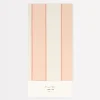 Peach Striped Tablecloth>Meri Meri Fashion