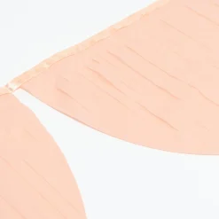 Peach Tissue Paper Scallop Garland Set>Meri Meri Outlet