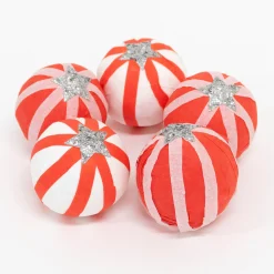 Peppermint Candy Surprise Balls (x 6)>Meri Meri Clearance