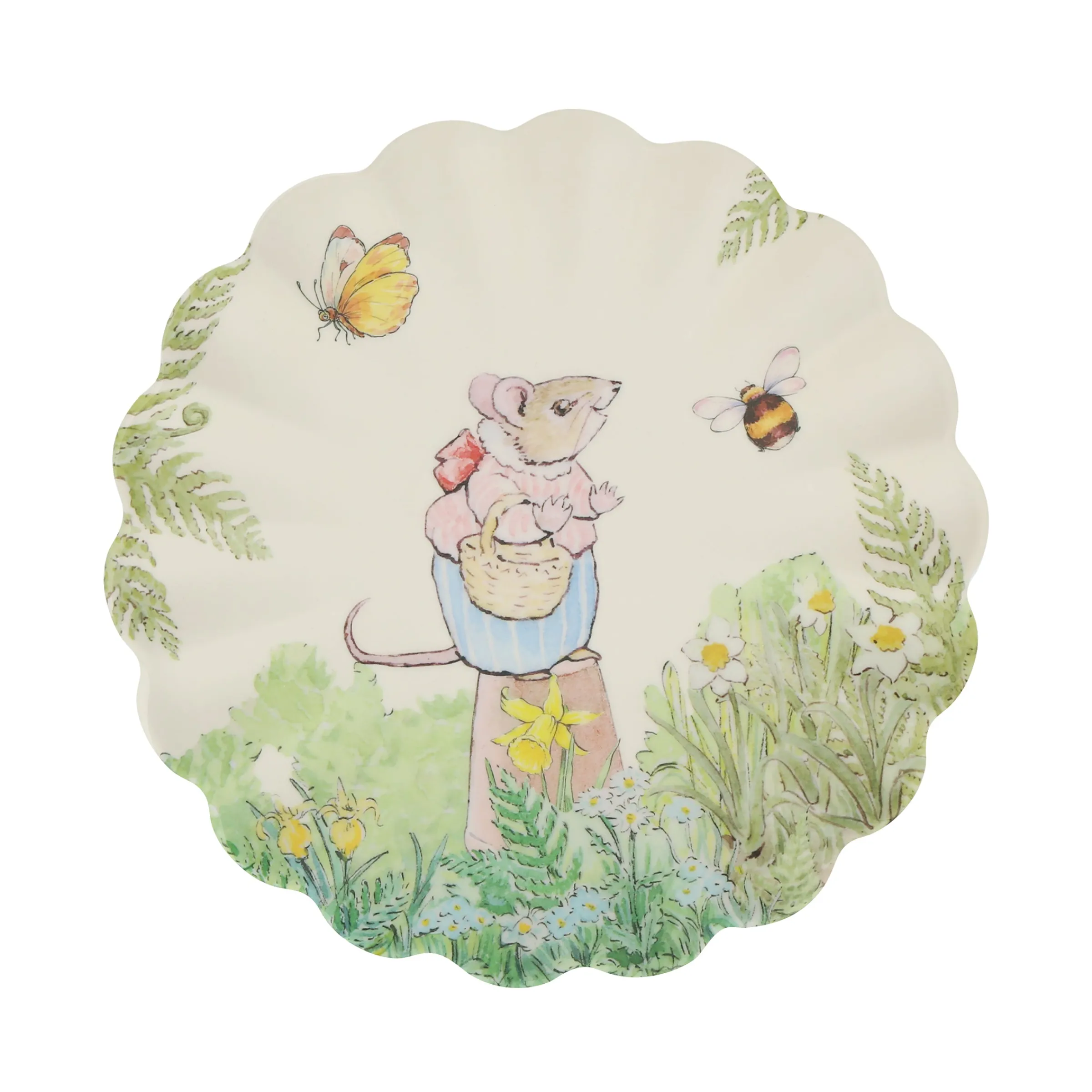 Peter Rabbit™ Reusable Small Plates (x 6)>Meri Meri Fashion