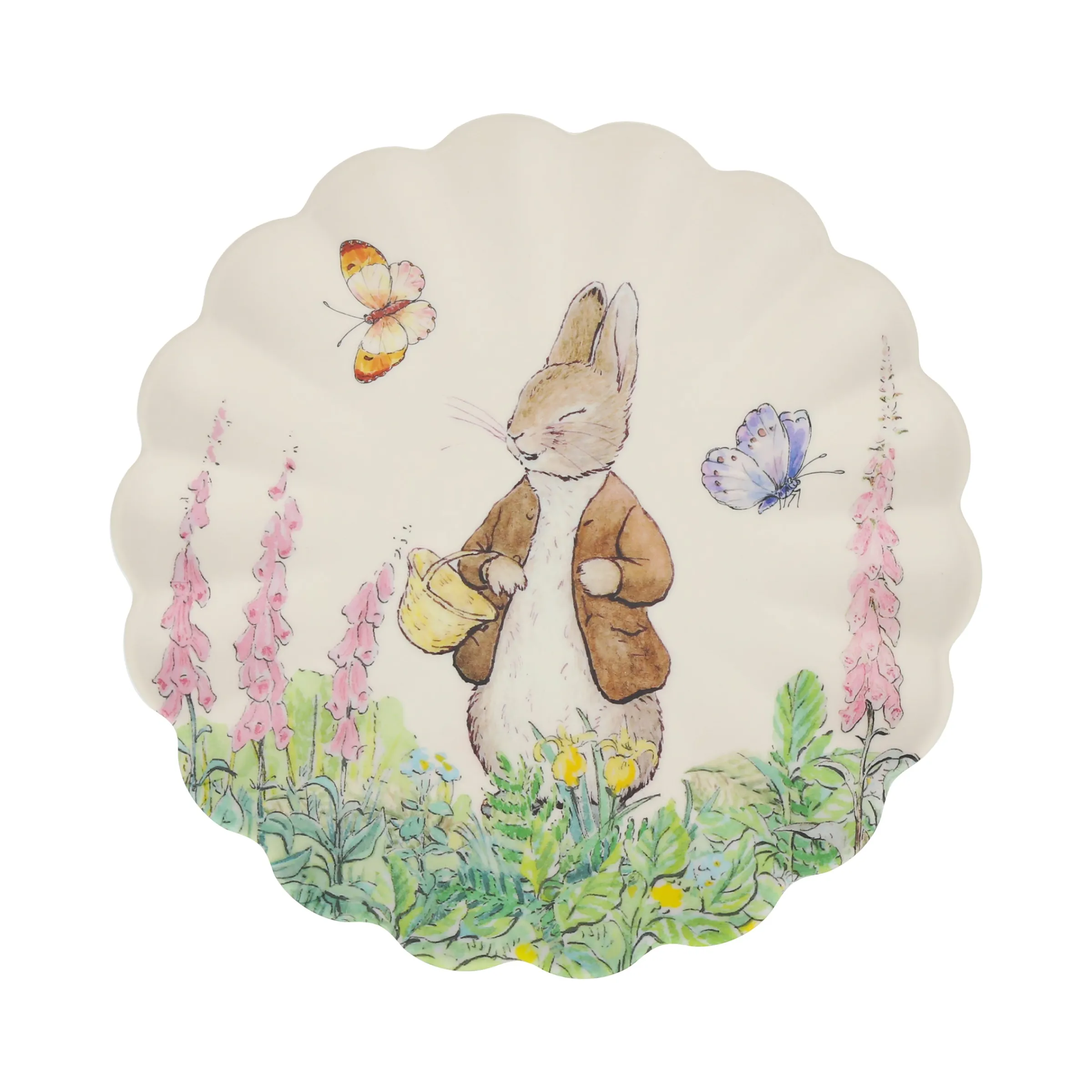 Peter Rabbit™ Reusable Small Plates (x 6)>Meri Meri Fashion