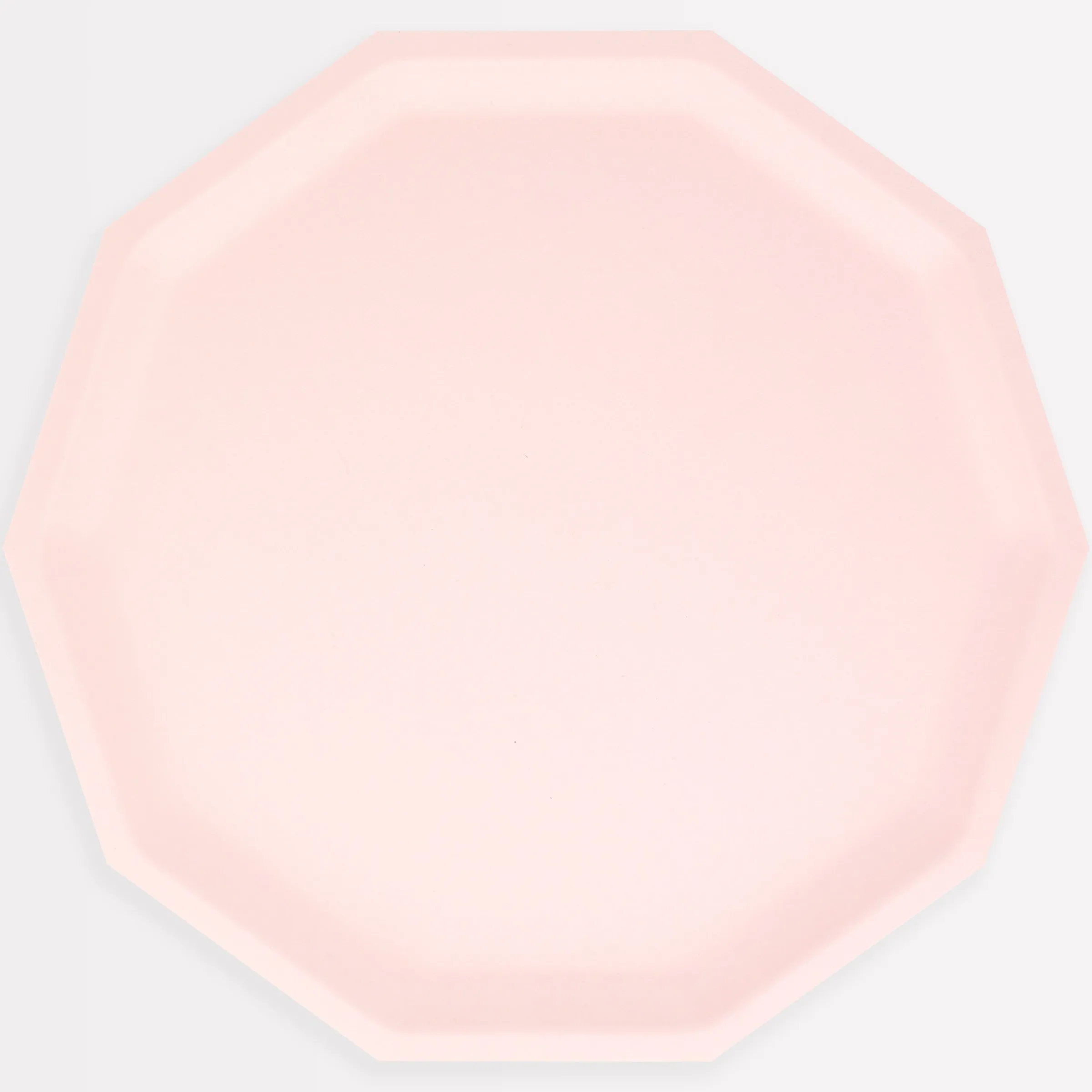 Pink Decagon Compostable Dinner Plates (x 8)>Meri Meri Sale
