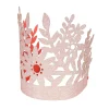 Pink Glitter Party Crowns (x 8)>Meri Meri Outlet