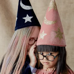 Pink Velvet Wizard Costume>Meri Meri New