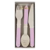 Pink Wooden Cutlery Set (x 24)>Meri Meri Outlet
