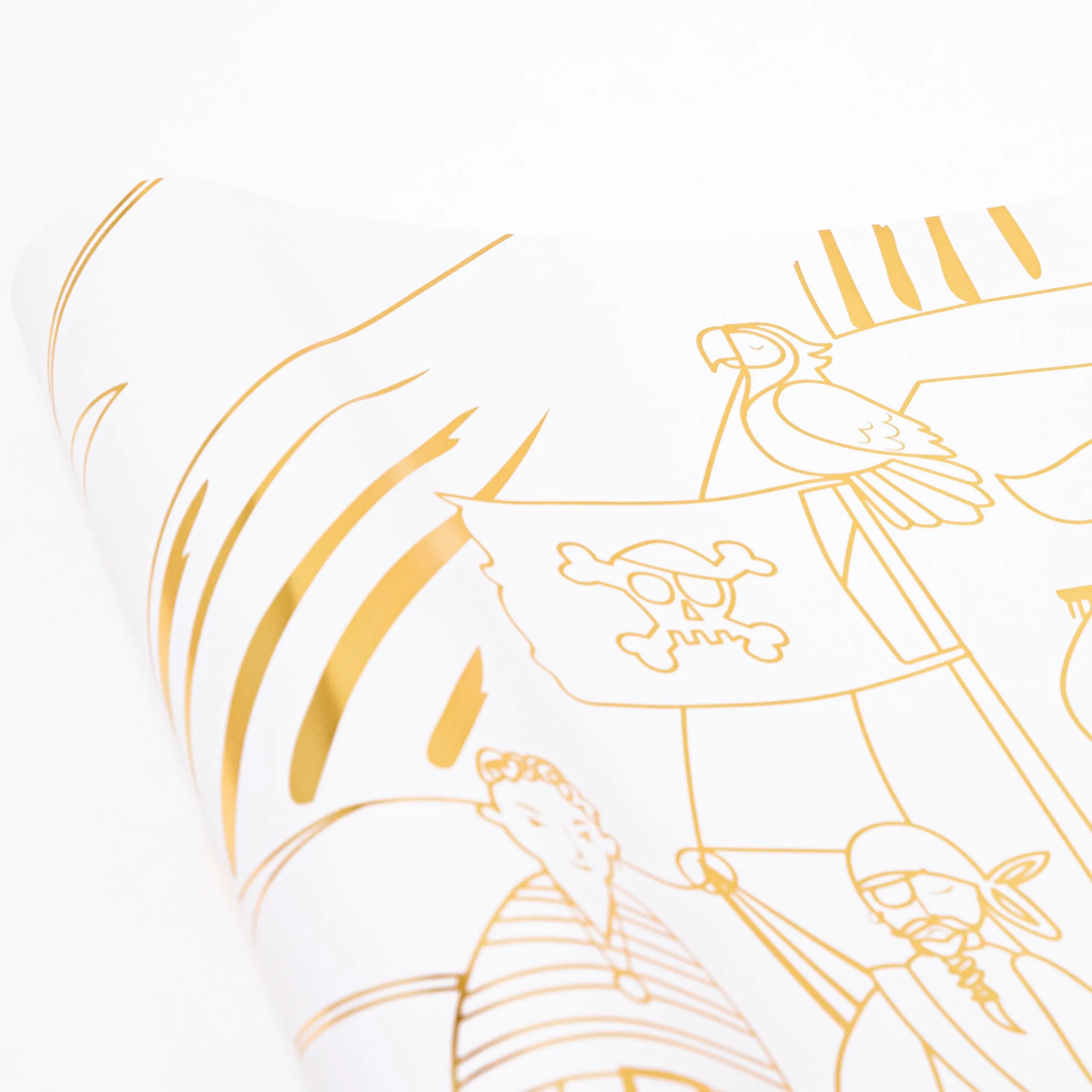 Pirate Coloring Posters (x 2)>Meri Meri Outlet