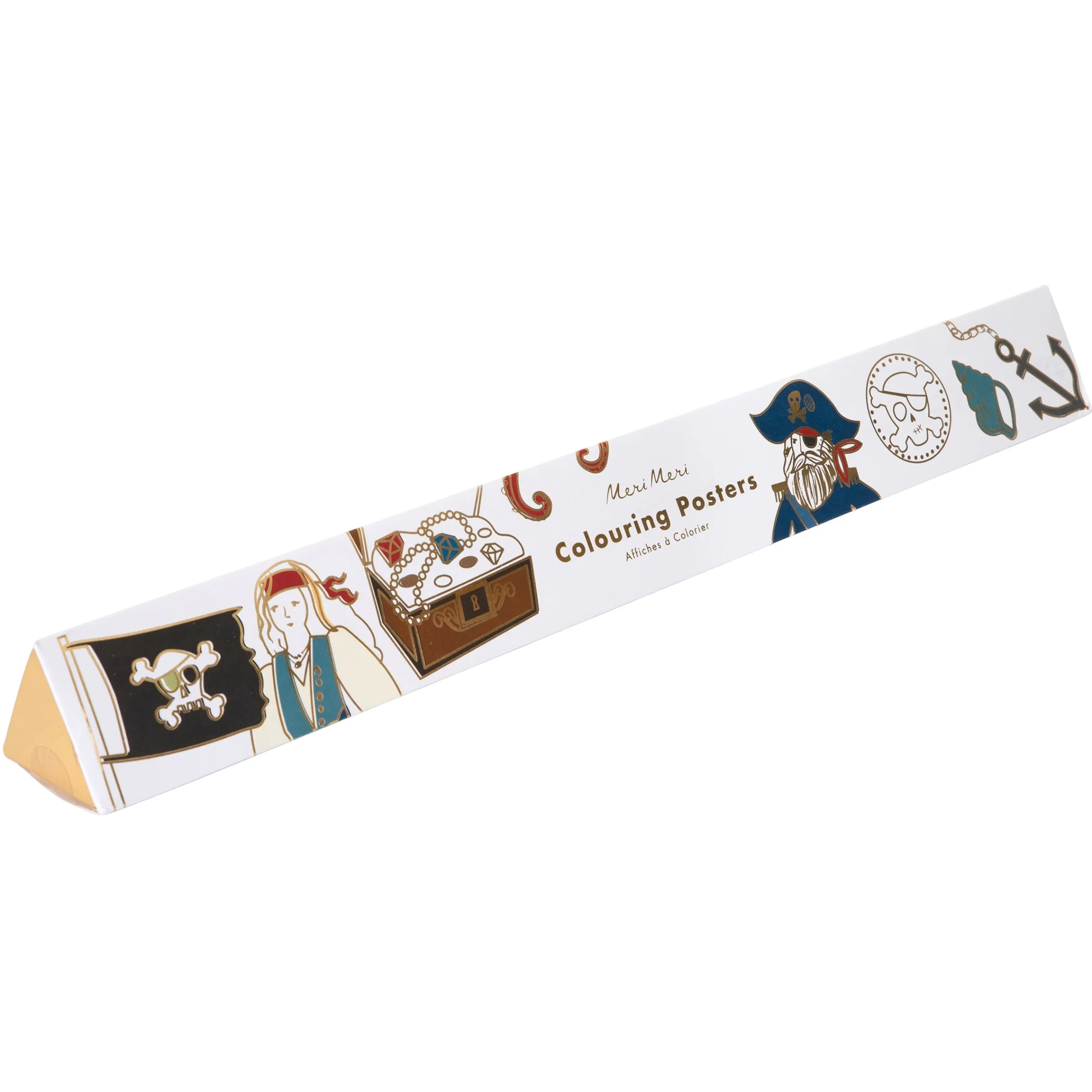 Pirate Coloring Posters (x 2)>Meri Meri Outlet