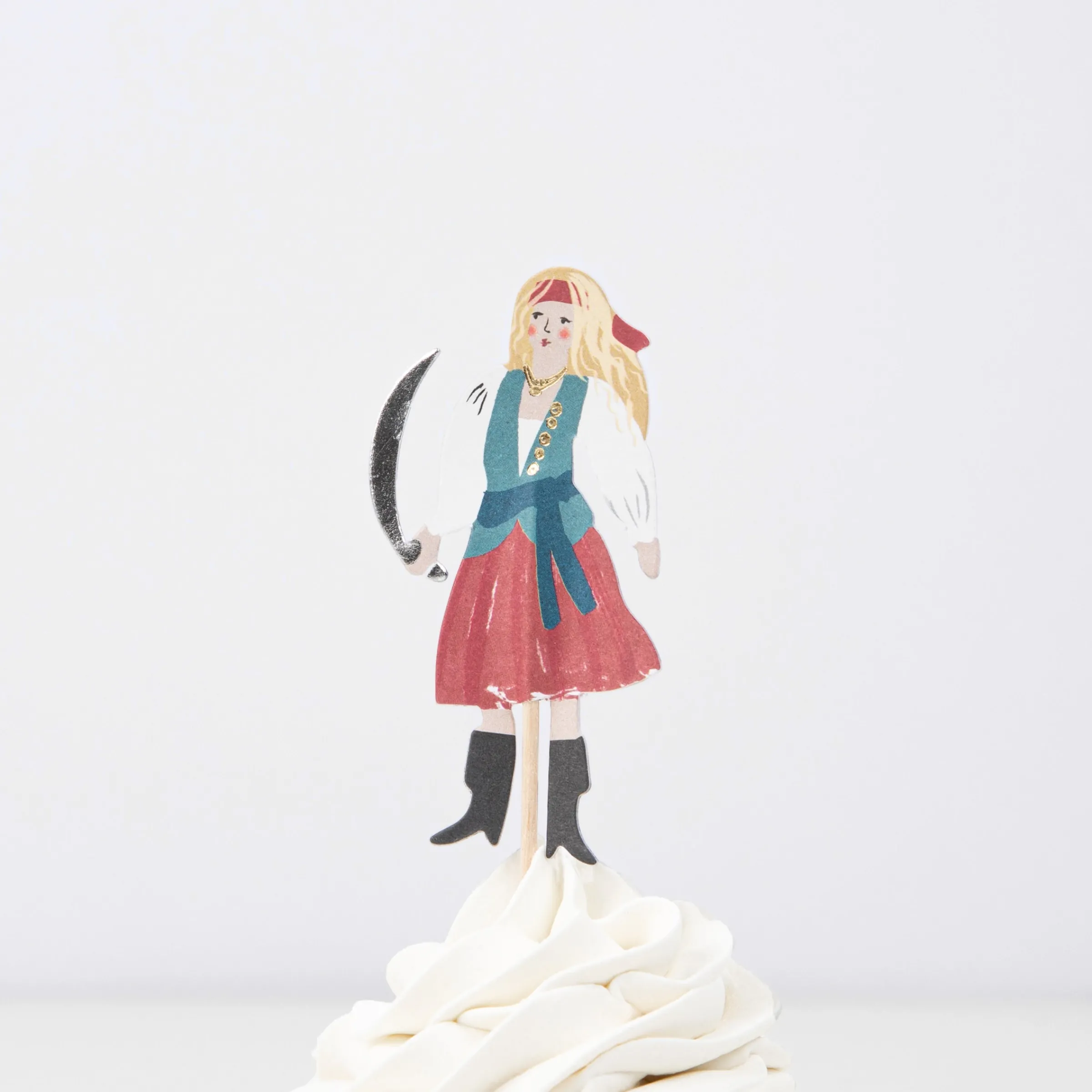 Pirate Ship Cupcake Kit (x 24 toppers)>Meri Meri Fashion