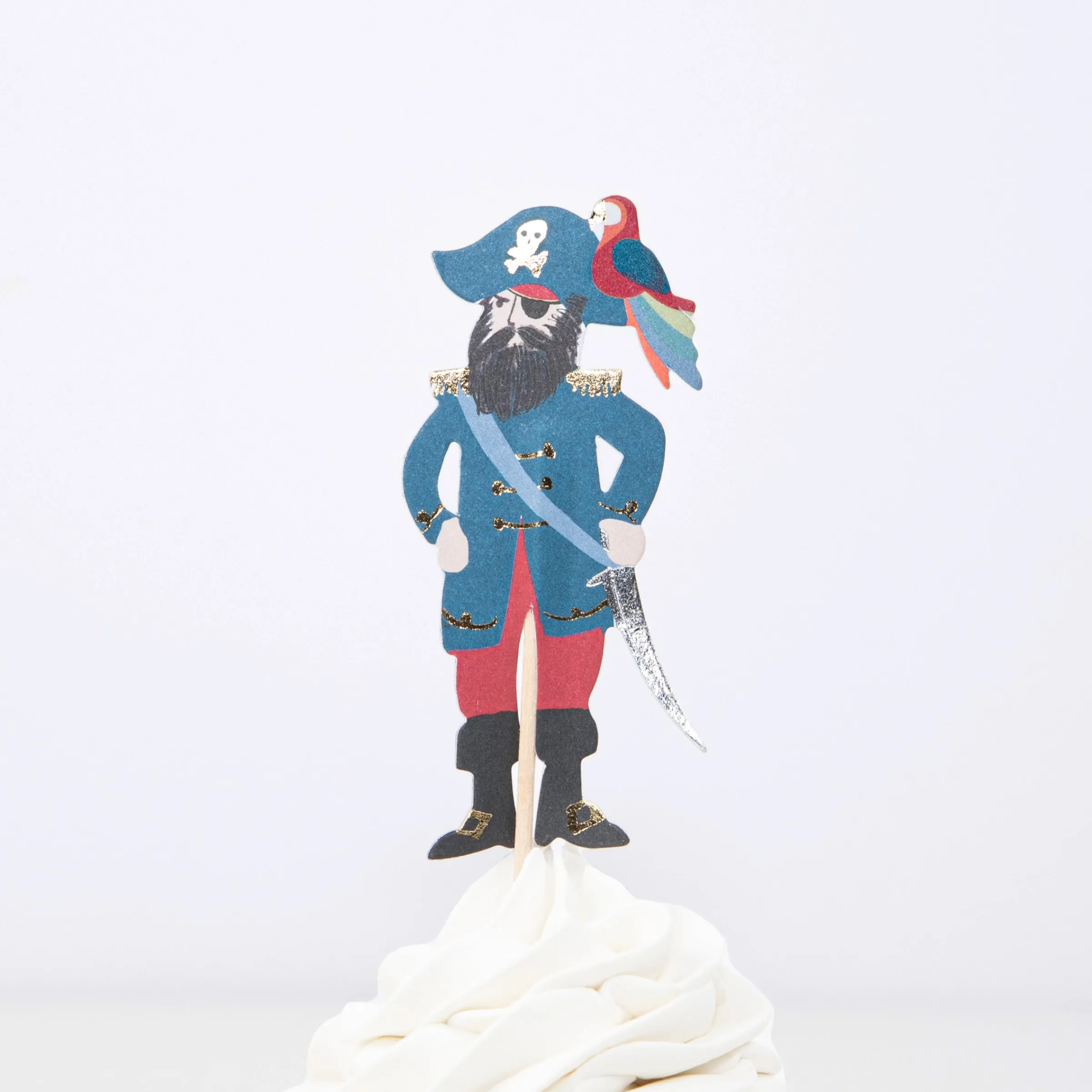 Pirate Ship Cupcake Kit (x 24 toppers)>Meri Meri Fashion
