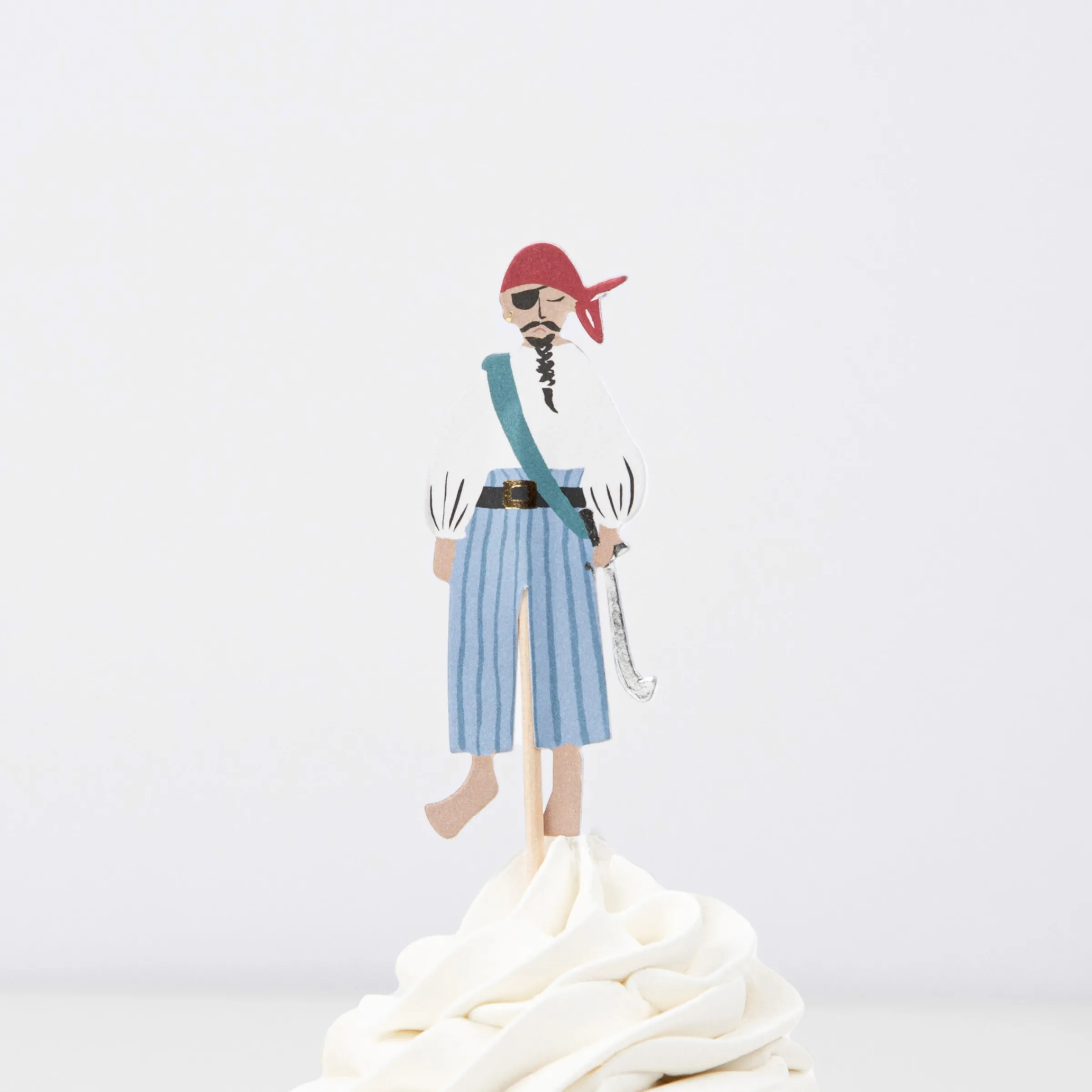 Pirate Ship Cupcake Kit (x 24 toppers)>Meri Meri Fashion