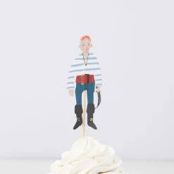 Pirate Ship Cupcake Kit (x 24 toppers)><noscript><img width=