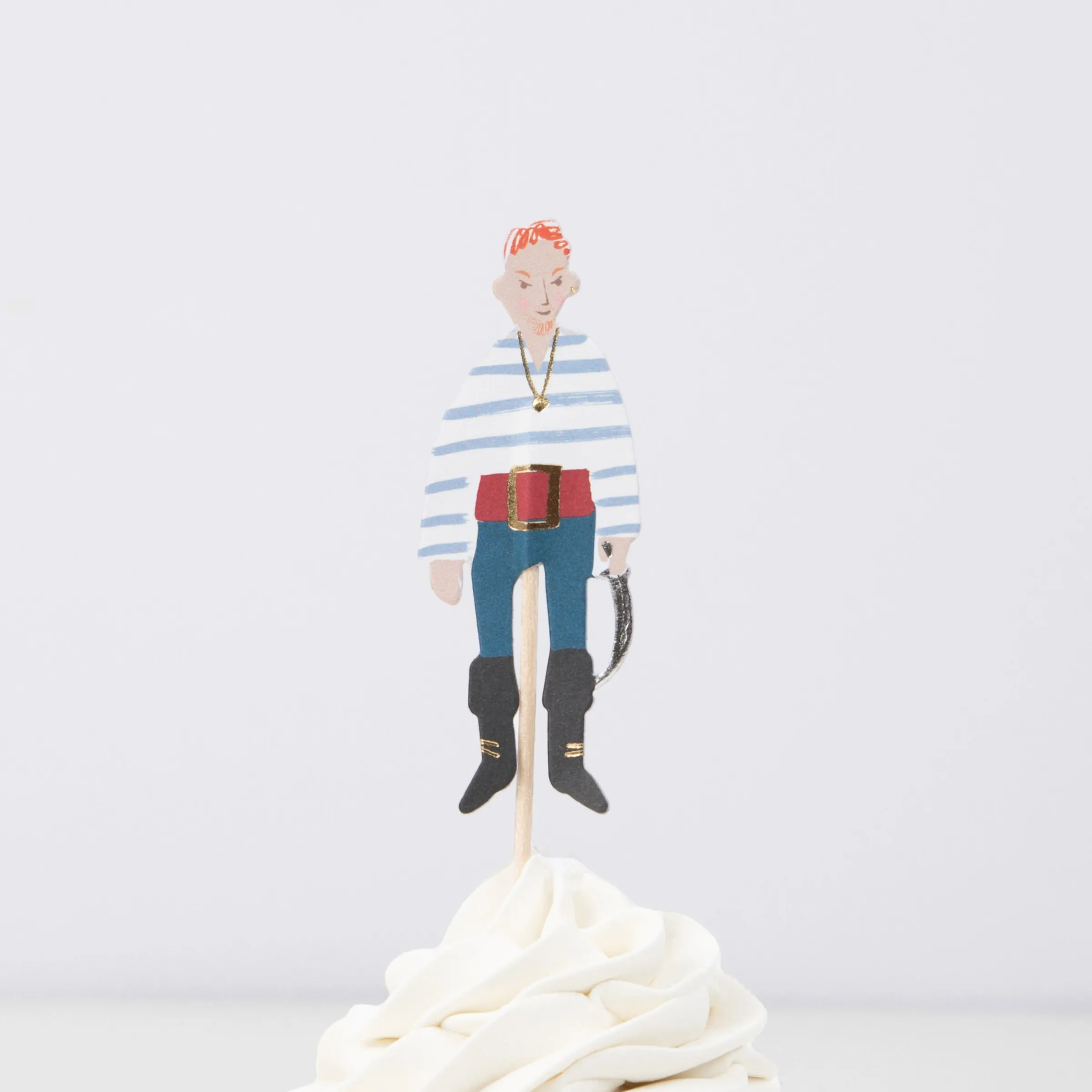 Pirate Ship Cupcake Kit (x 24 toppers)>Meri Meri Fashion