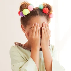 Pompom Unicorn Hair Clips (x 6)>Meri Meri Best