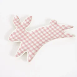 Porcelain Bunny Plates (x 2)><noscript><img width=