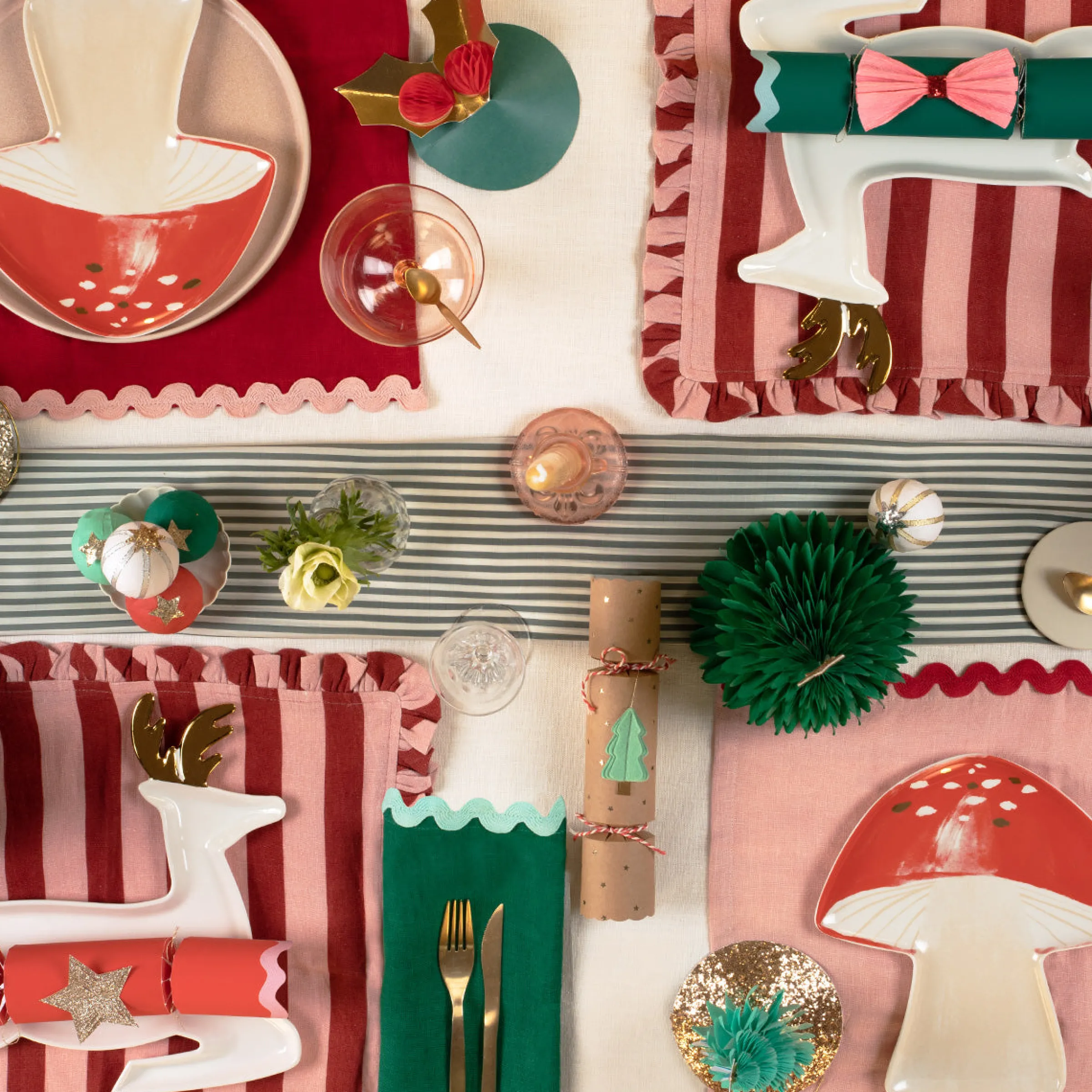 Porcelain Mushroom Plates (x 2)>Meri Meri Discount