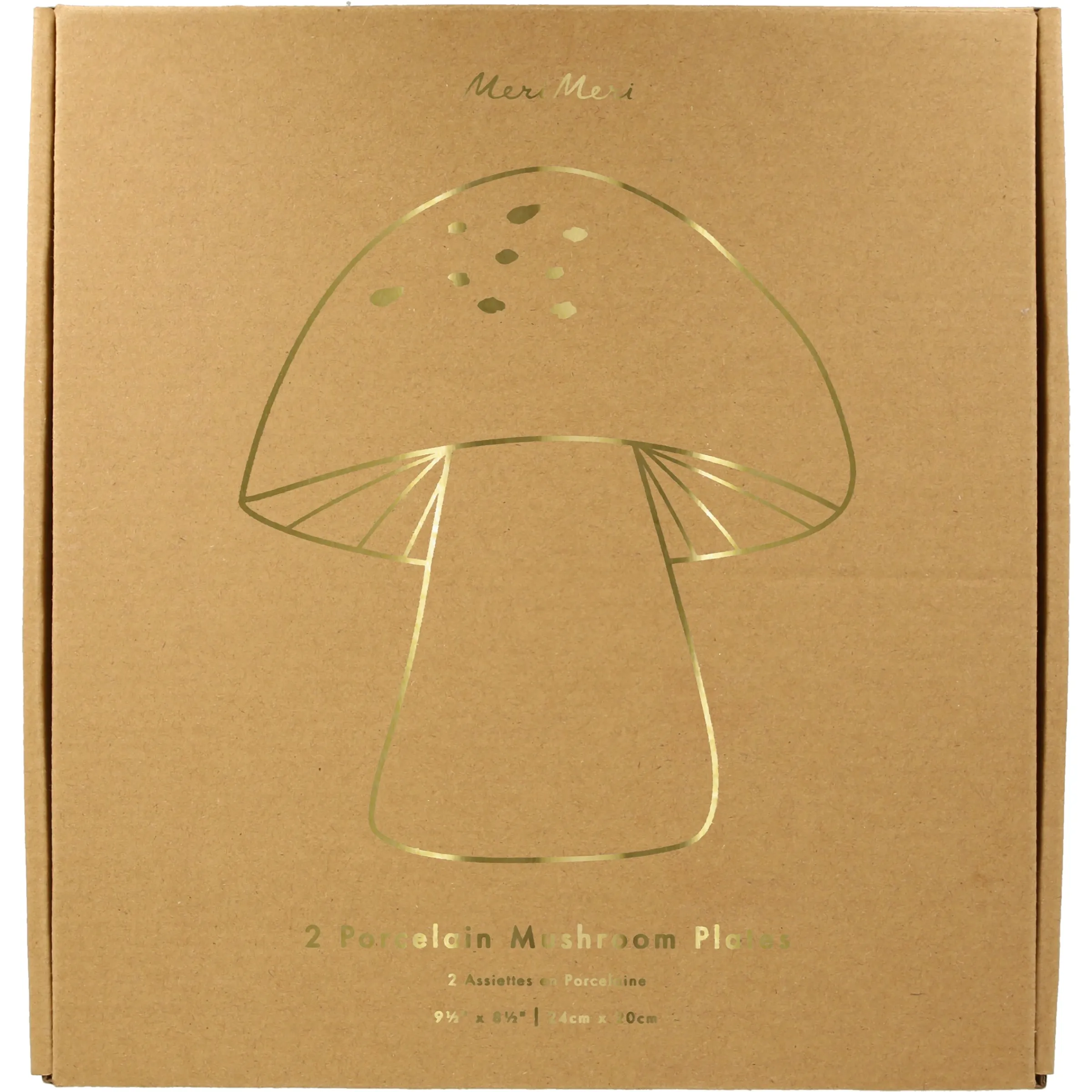 Porcelain Mushroom Plates (x 2)>Meri Meri Discount