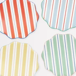 Preppy Stripe Dinner Plates (x 8)>Meri Meri Sale